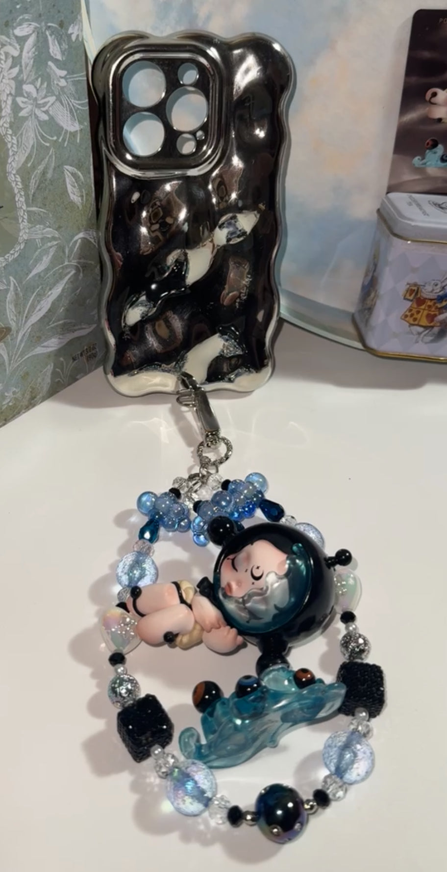 🫖💭Skullpanda Phone Chain💭🫖