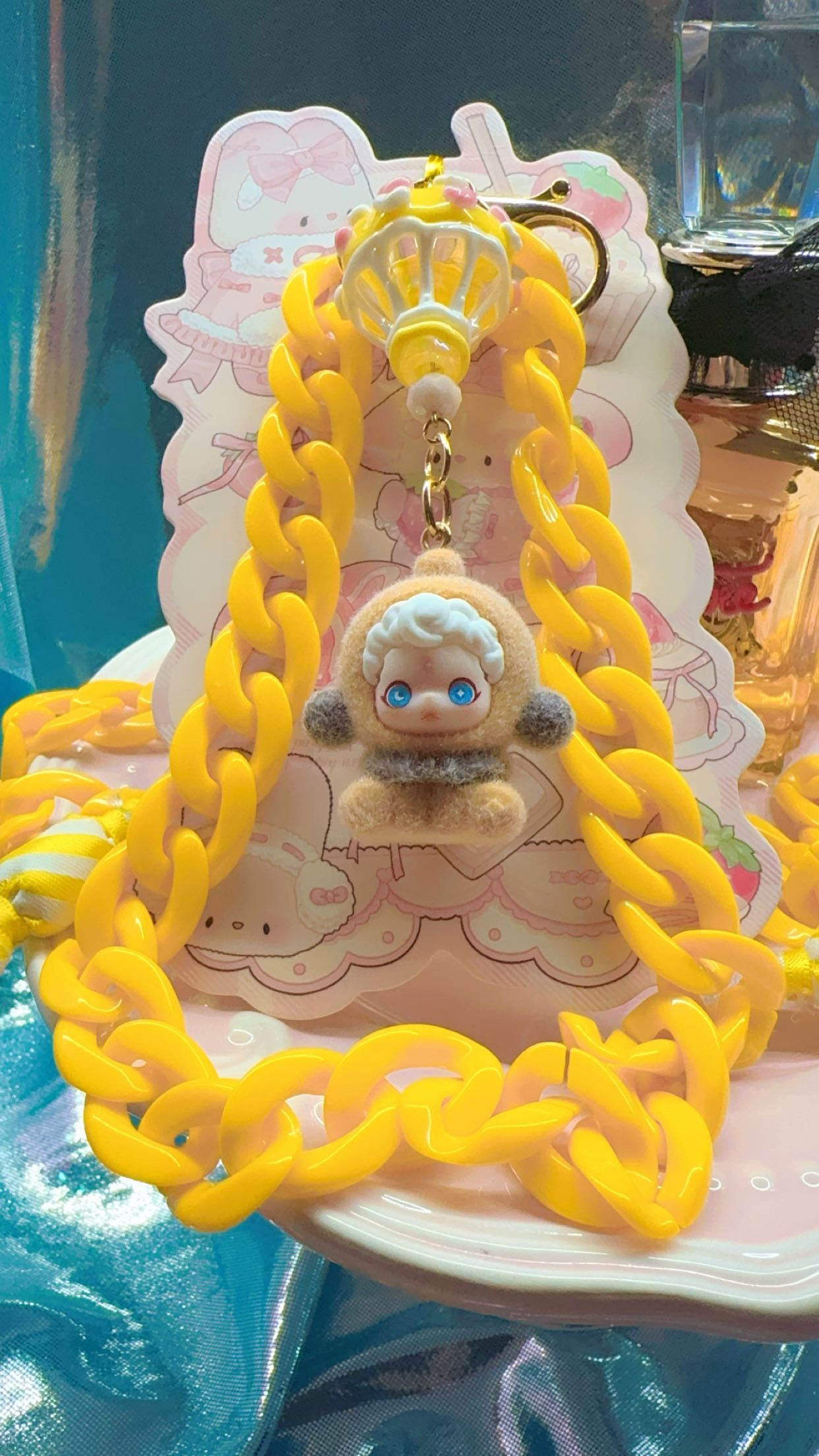 🌟💛Mini-SkullP Phone Chain💛🌟