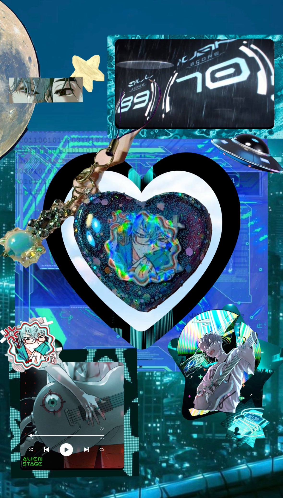 🛸🎸Till Phone Charm🎸🛸