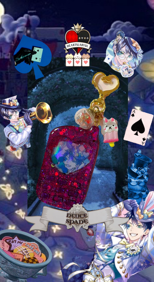 🪄♠️Deuce Spade Keychain♠️🪄