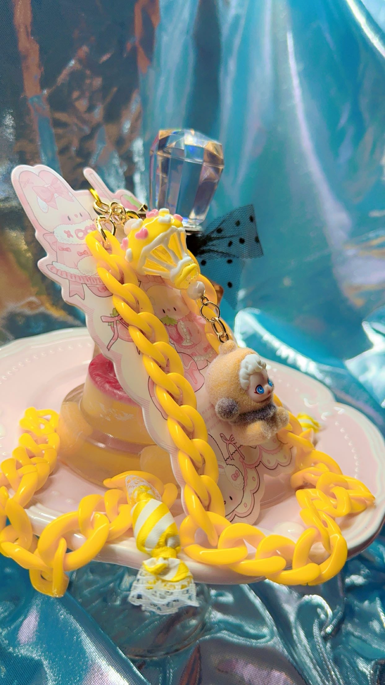 🌟💛Mini-SkullP Phone Chain💛🌟