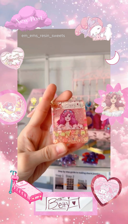 💤💖Betty DE Keychain💖💤