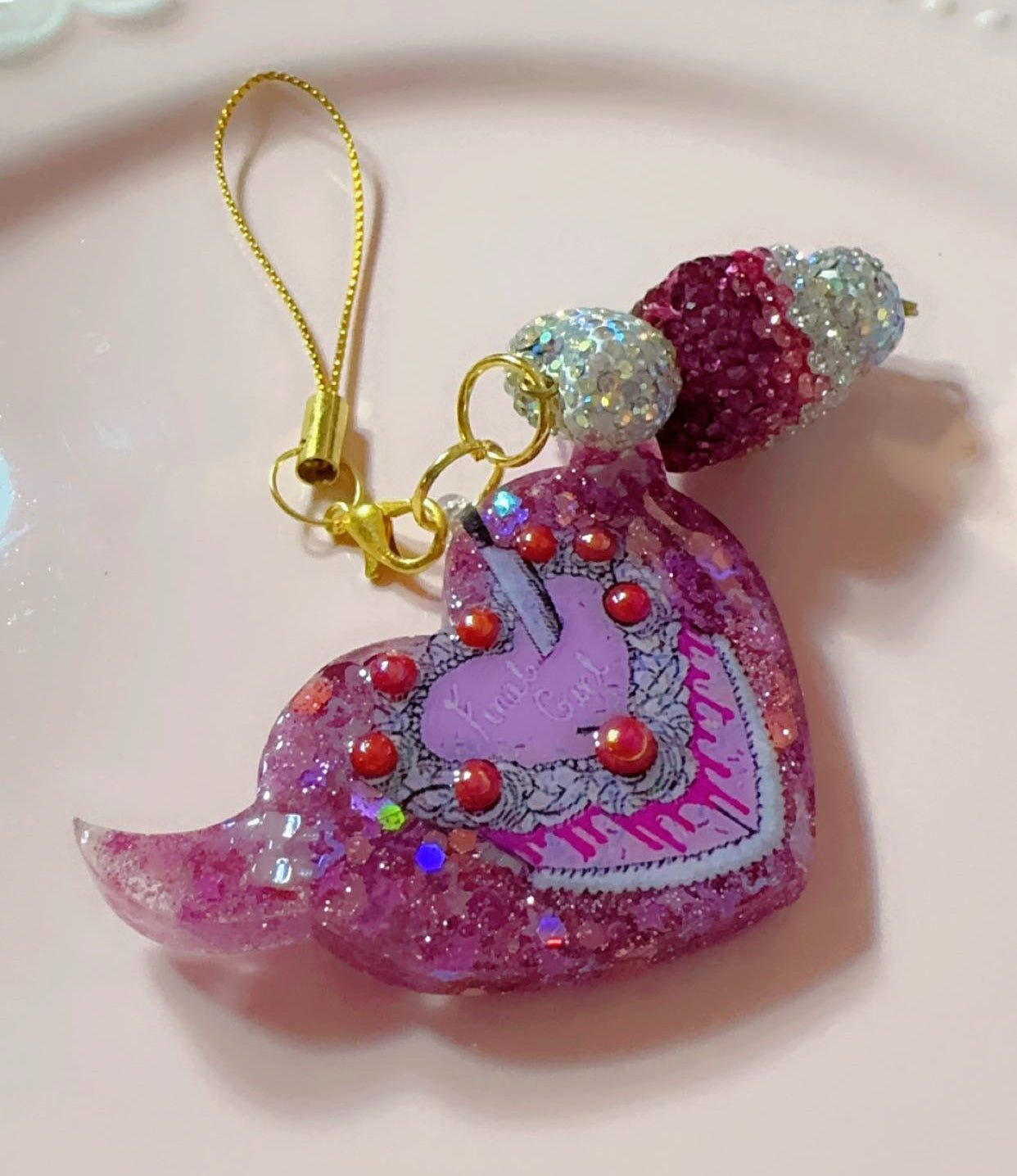 🎥🎬Final Girl Phone Charm🎬🎥