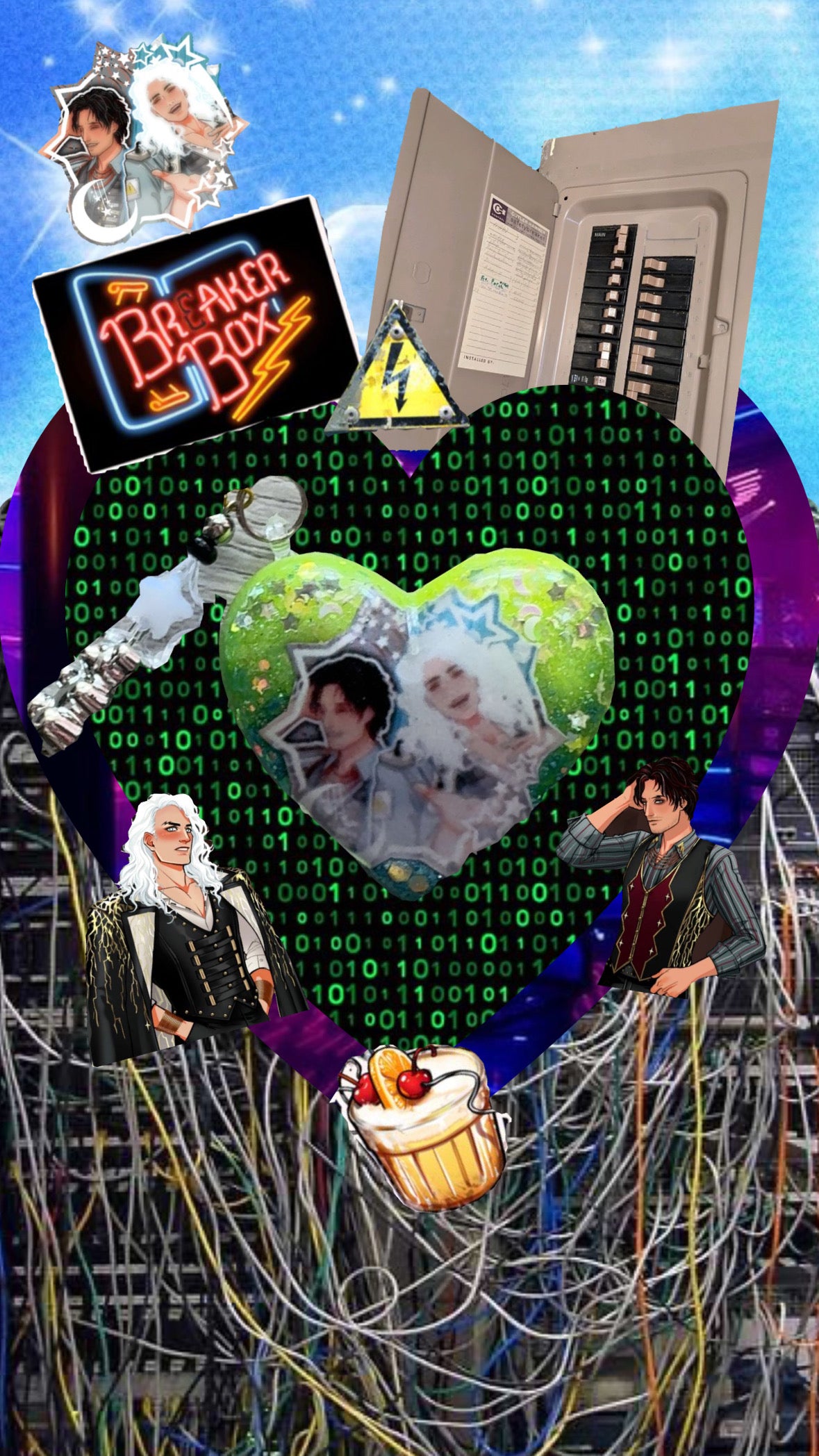 ⚡️🔩Eddie & Volt Phone Charm🔩⚡️