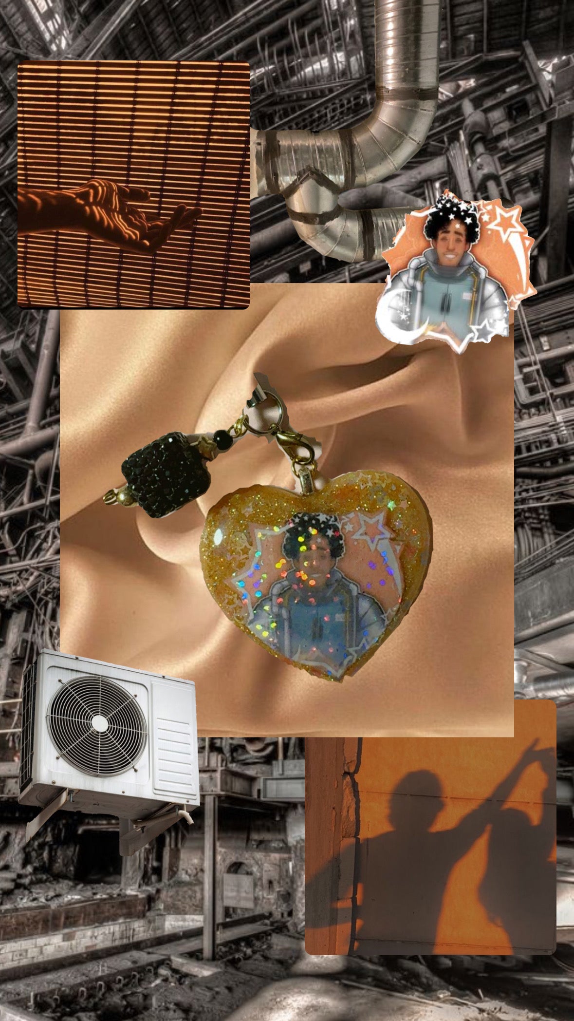 🌬️🎭DE Hector Phone Charm🎭🌬️