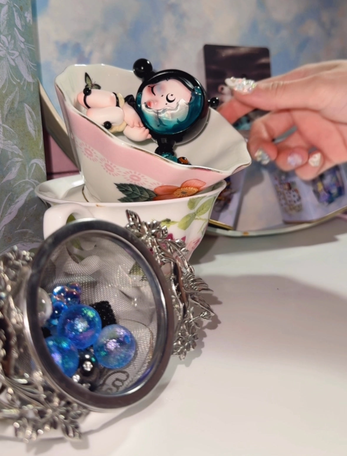 🫖💭Skullpanda Phone Chain💭🫖