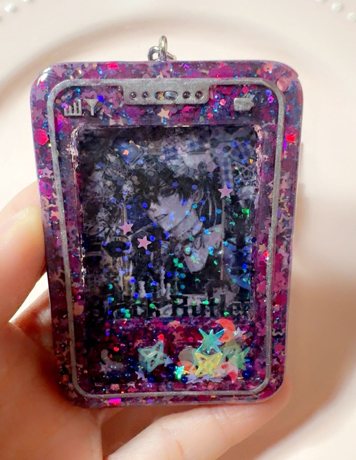 Black Butler Phone Keychain