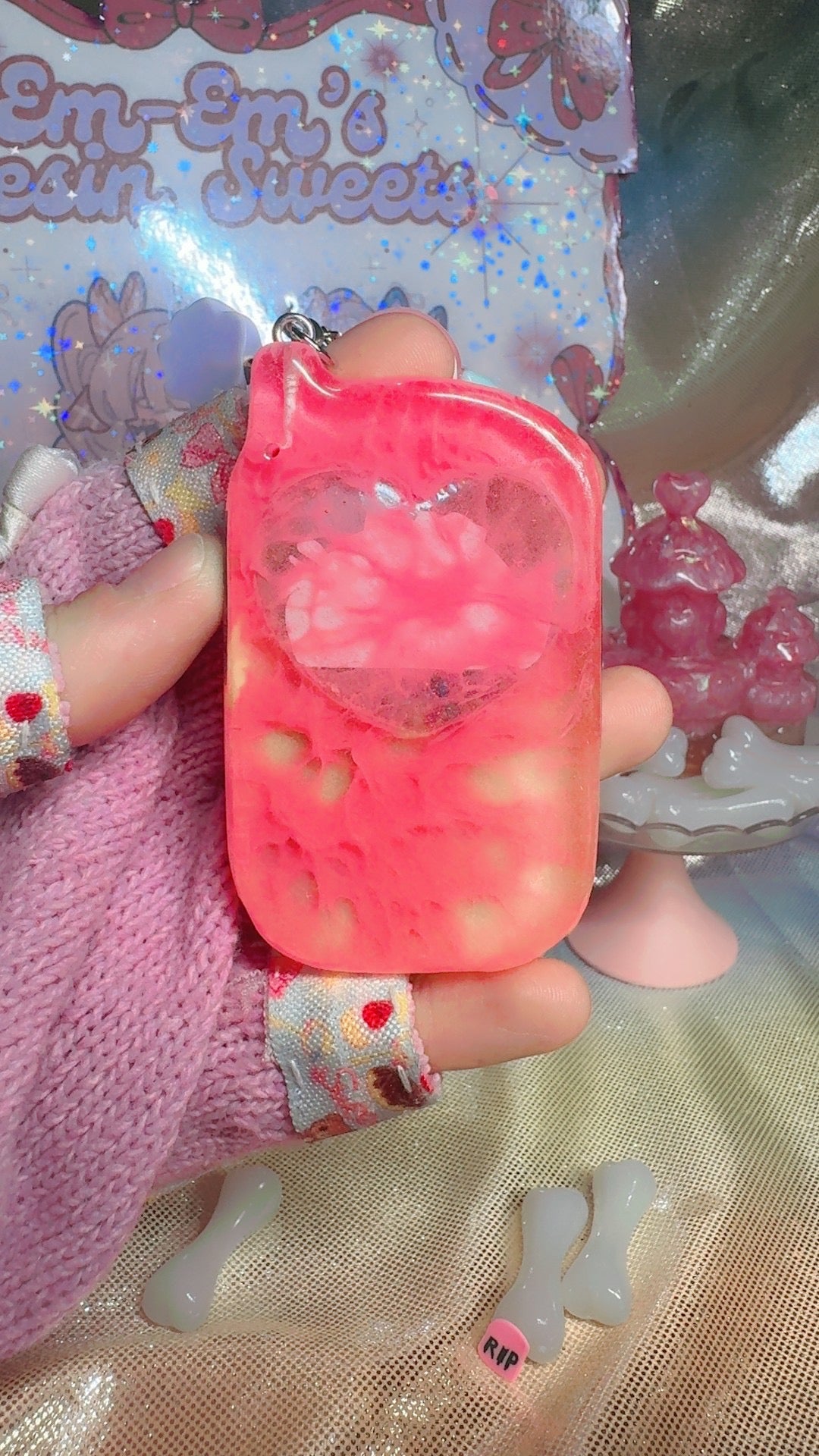 💕🎤🧟‍♀️Mizi & Sua Keychain🧟‍♀️🎤💕