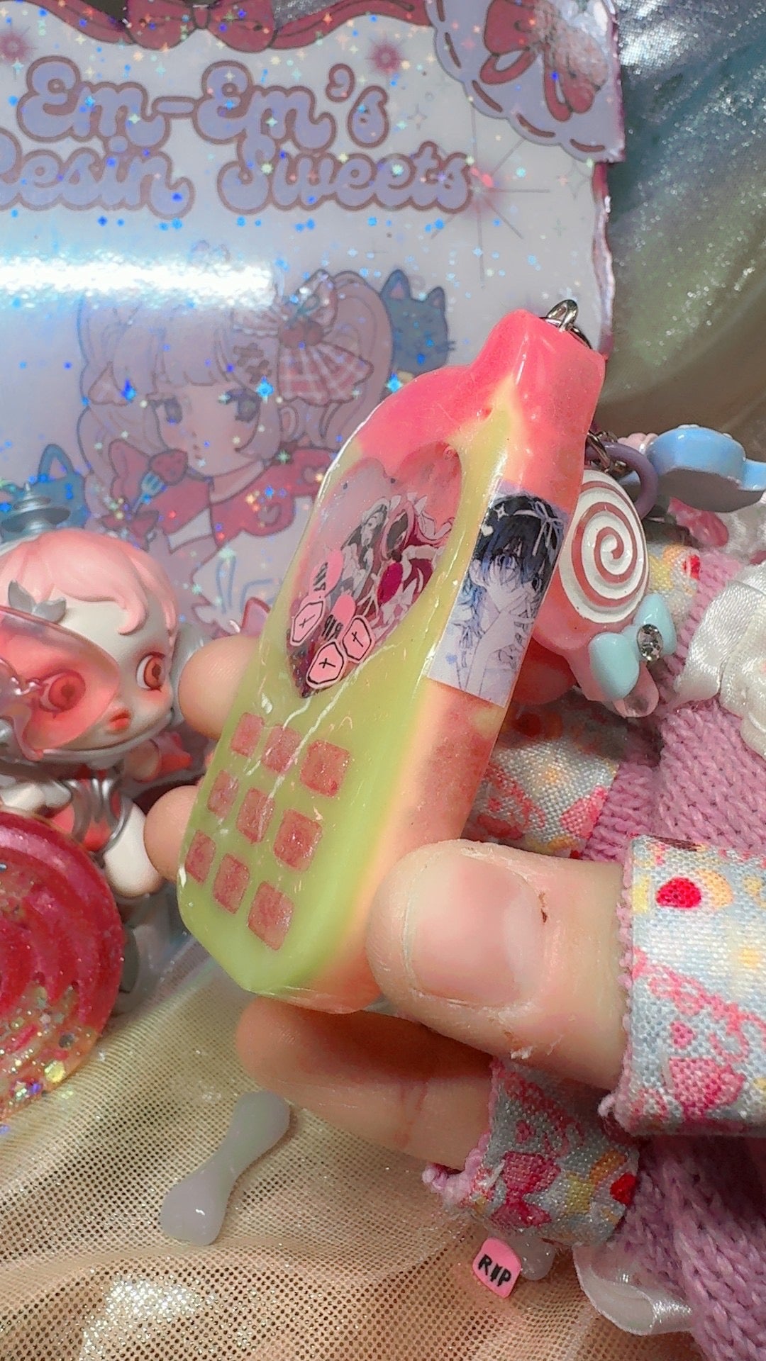💕🎤🧟‍♀️Mizi & Sua Keychain🧟‍♀️🎤💕