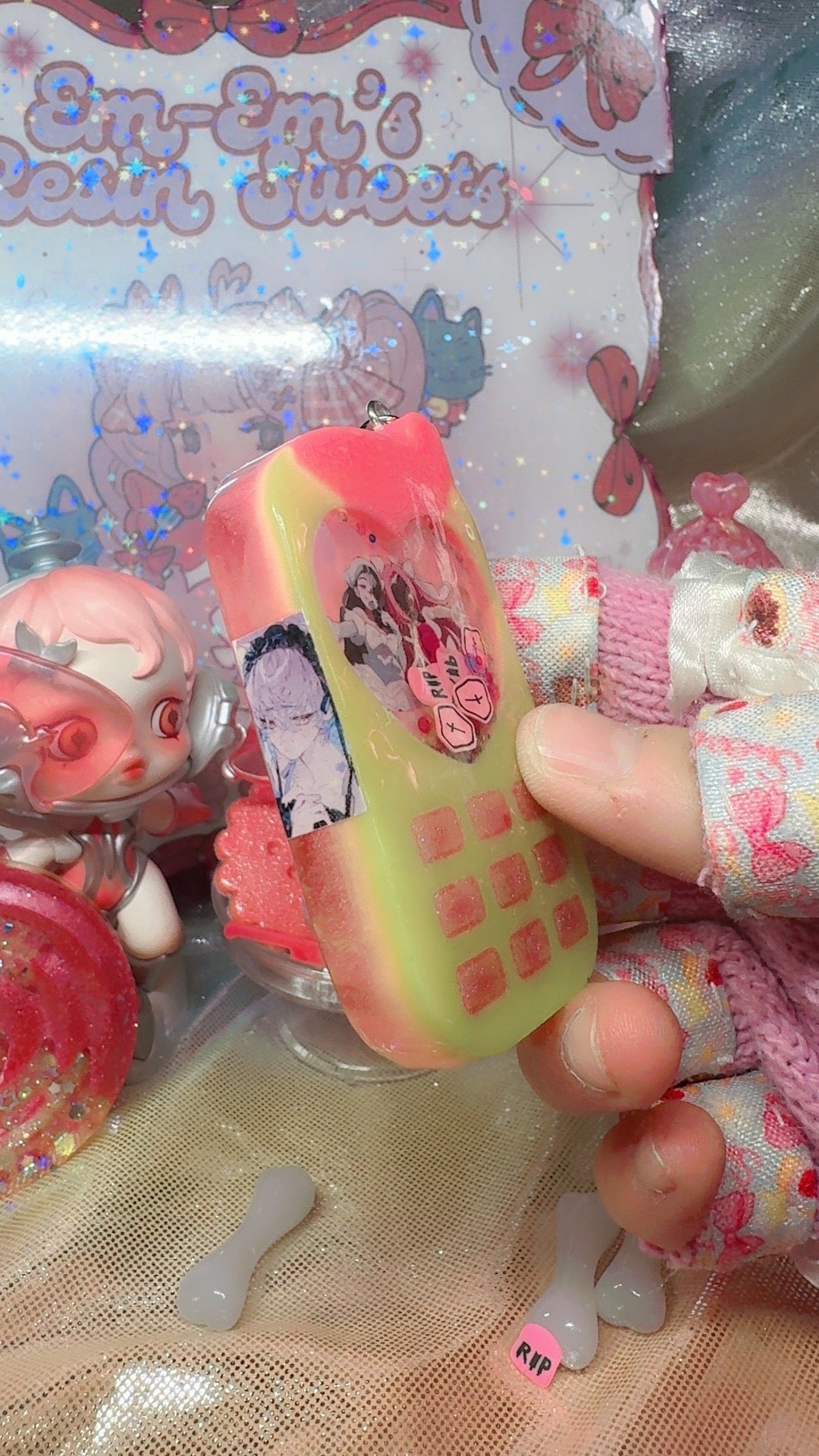 💕🎤🧟‍♀️Mizi & Sua Keychain🧟‍♀️🎤💕