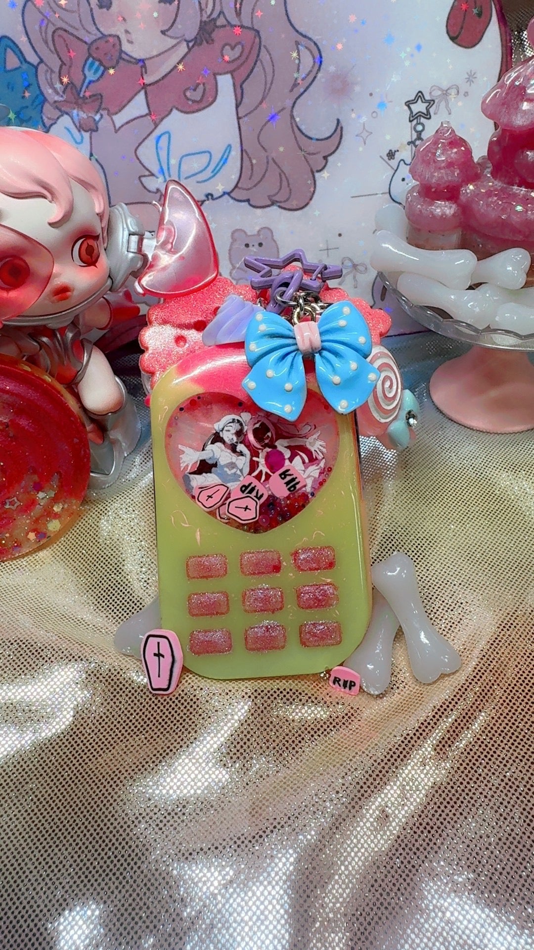 💕🎤🧟‍♀️Mizi & Sua Keychain🧟‍♀️🎤💕